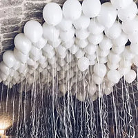 White Latex Balloons, Pack of 100, Stunning Decor, Buy White Latex Balloons Online