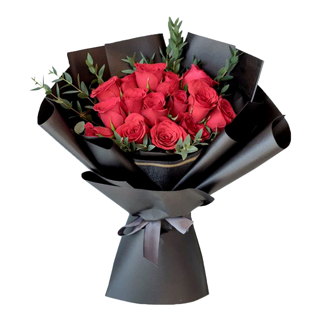 15 Red Roses Bouquet