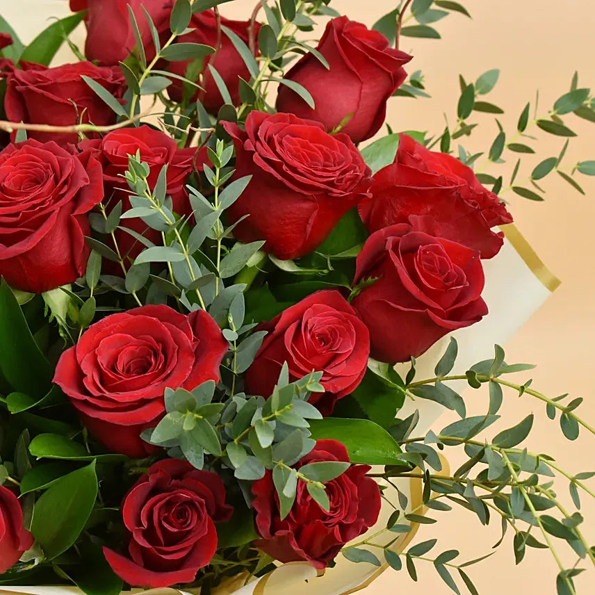 Bouquet of 20 Red Roses