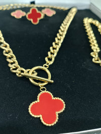 18K Gold-Plated Stainless Steel Set