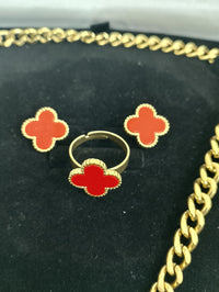 18K Gold-Plated Stainless Steel Set