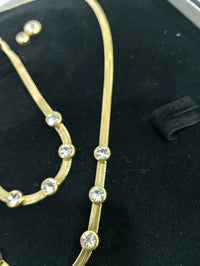 Modern Opulence: Stainless Steel Elegance in 18K Gold