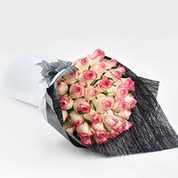 Pink Roses Duet Bouquet