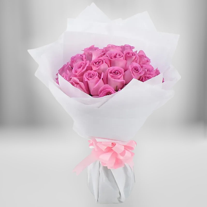 35 Light Pink Roses Bouquet