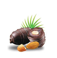 30pcs White and Brown Chocolate Dates with Almond Nuts