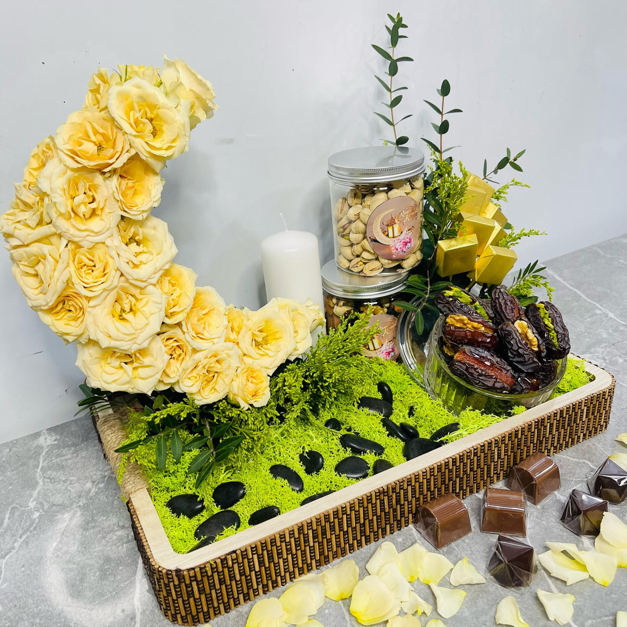 Crescent Design Ramadan Gift Box