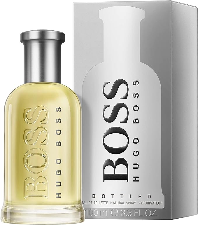 Hugo Boss Bottled EDT, Hugo Boss Perfume, Men's Fragrance, Herbal Scent, 100 ML
