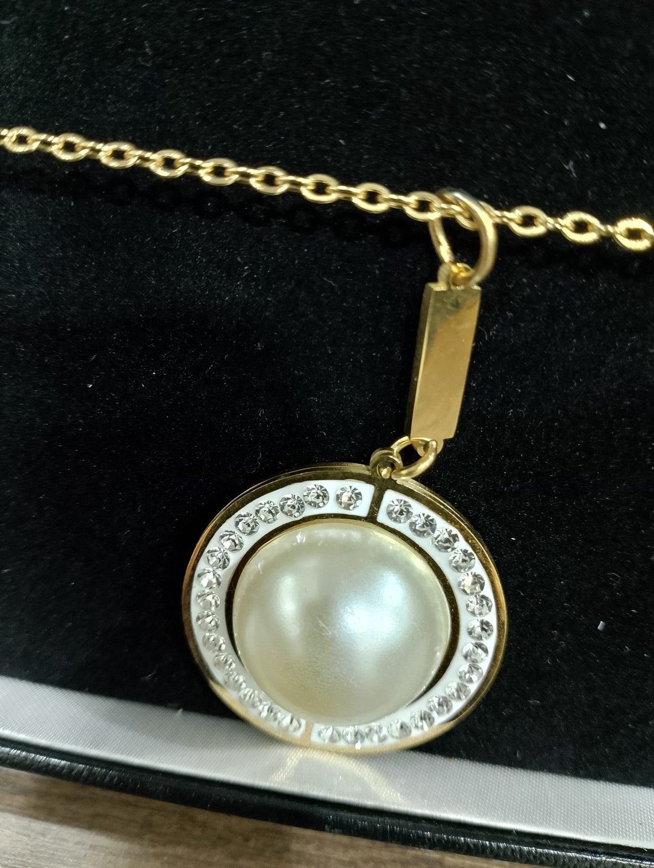 Radiant Resilience: Stainless Steel Brilliance in 18K Gold