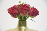 Red Rose Ceramic Vase Arrangement