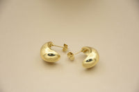 Opulent Adornments: 18K Gold-Plated Stainless Steel Earrings