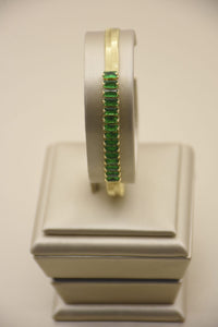 18K Gold-Infused Brass Bracelet