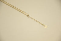 Luxury in Motion: Adjustable 18K Gold-Plated Anklet