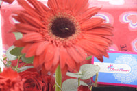 Love's Embrace Bouquet: With Jewelry Necklace