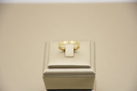 Radiant Reverie: 14K Gold-Plated Stainless Steel Ring