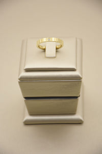Radiant Reverie: 14K Gold-Plated Stainless Steel Ring