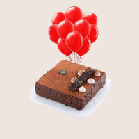Tiramisu Cake with Balloons