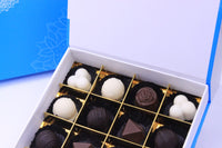 White & Dark Truffle Chocolate Box