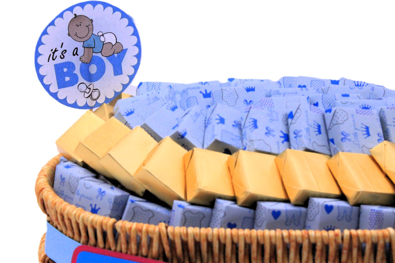 Newborn baby Boy Chocolate Tray