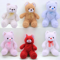 25CM Teddy Bear, 6 Beautiful Colours, Soft Plush Toy, Cuddly Teddy Bear