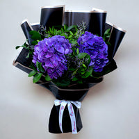 Purple Hydrangea luxurious Bouquet