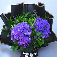 Purple Hydrangea luxurious Bouquet