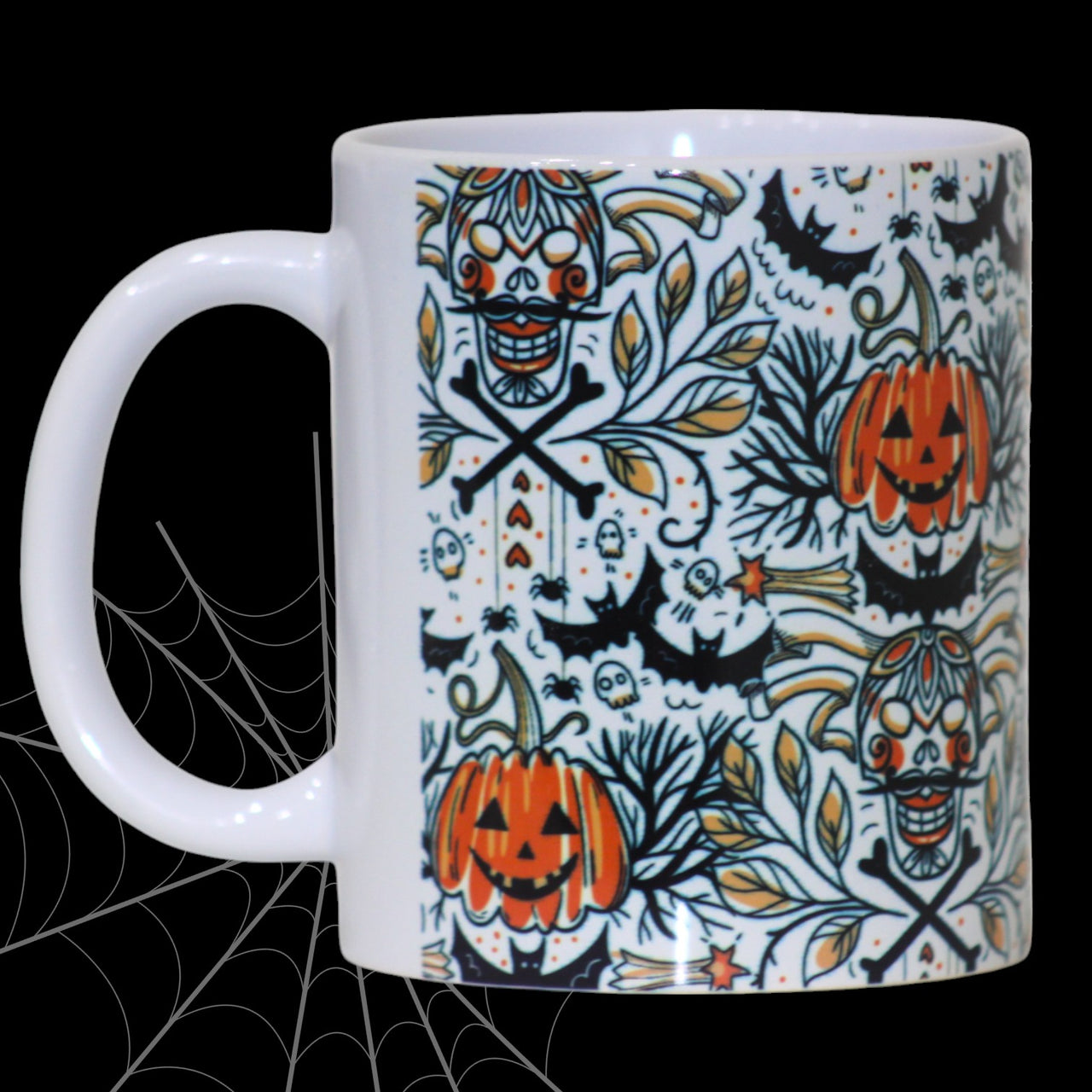 Pre Printed Halloween Mug