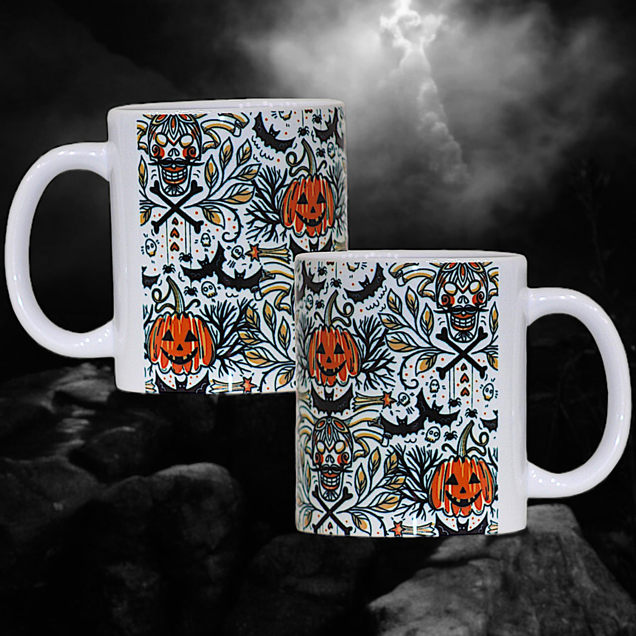 Pre Printed Halloween Mug