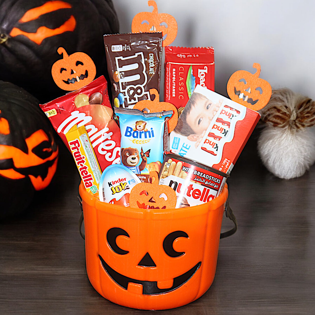 Sweet Halloween Treats Basket