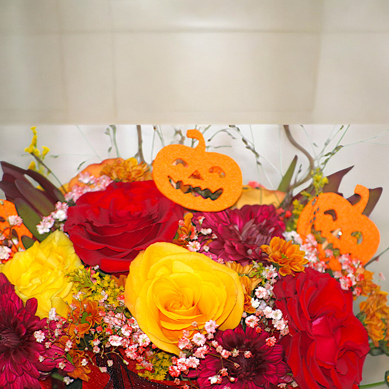 Spooky Halloween Floral Arrangement