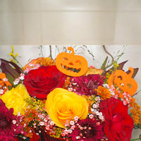 Spooky Halloween Floral Arrangement