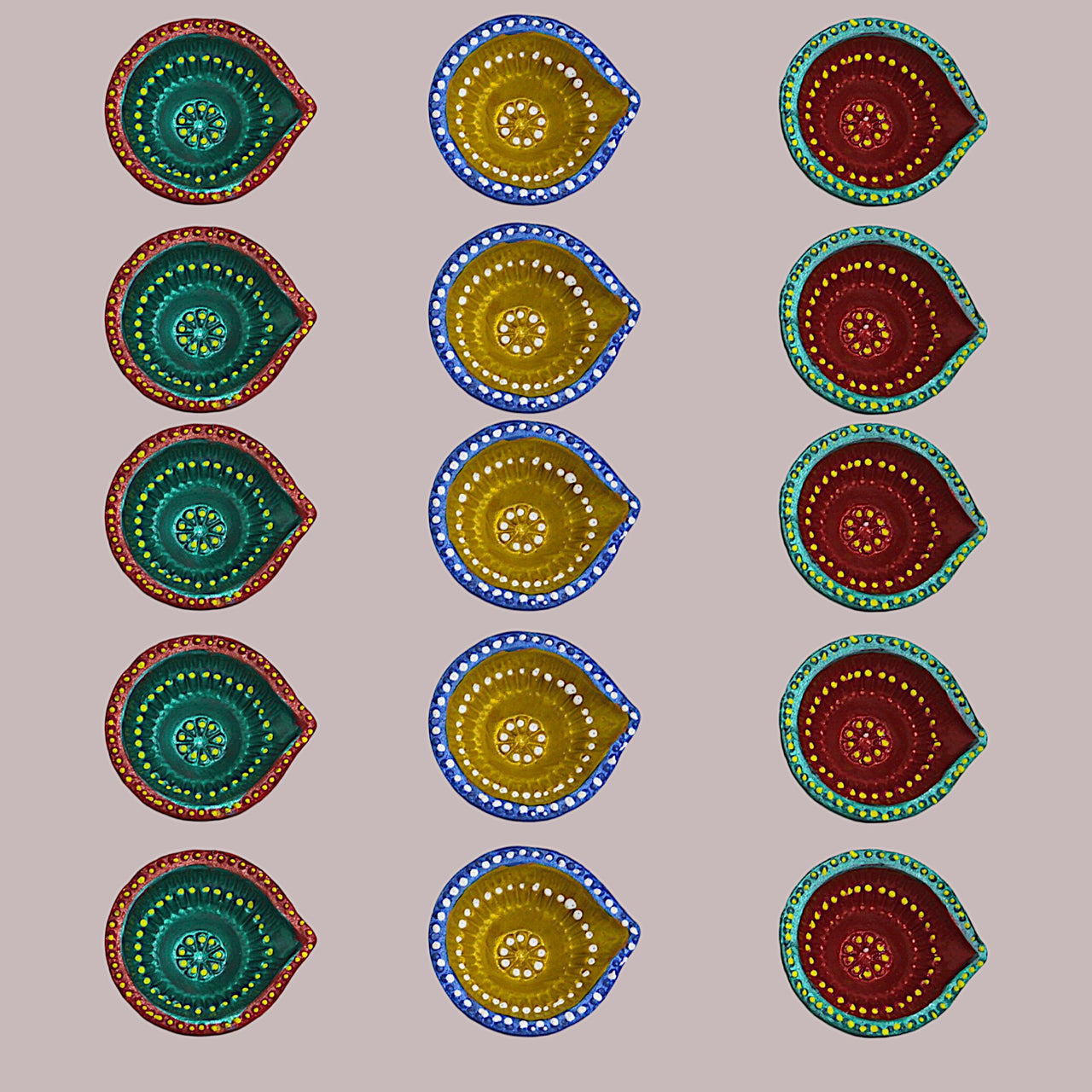 Set of 12 Diya