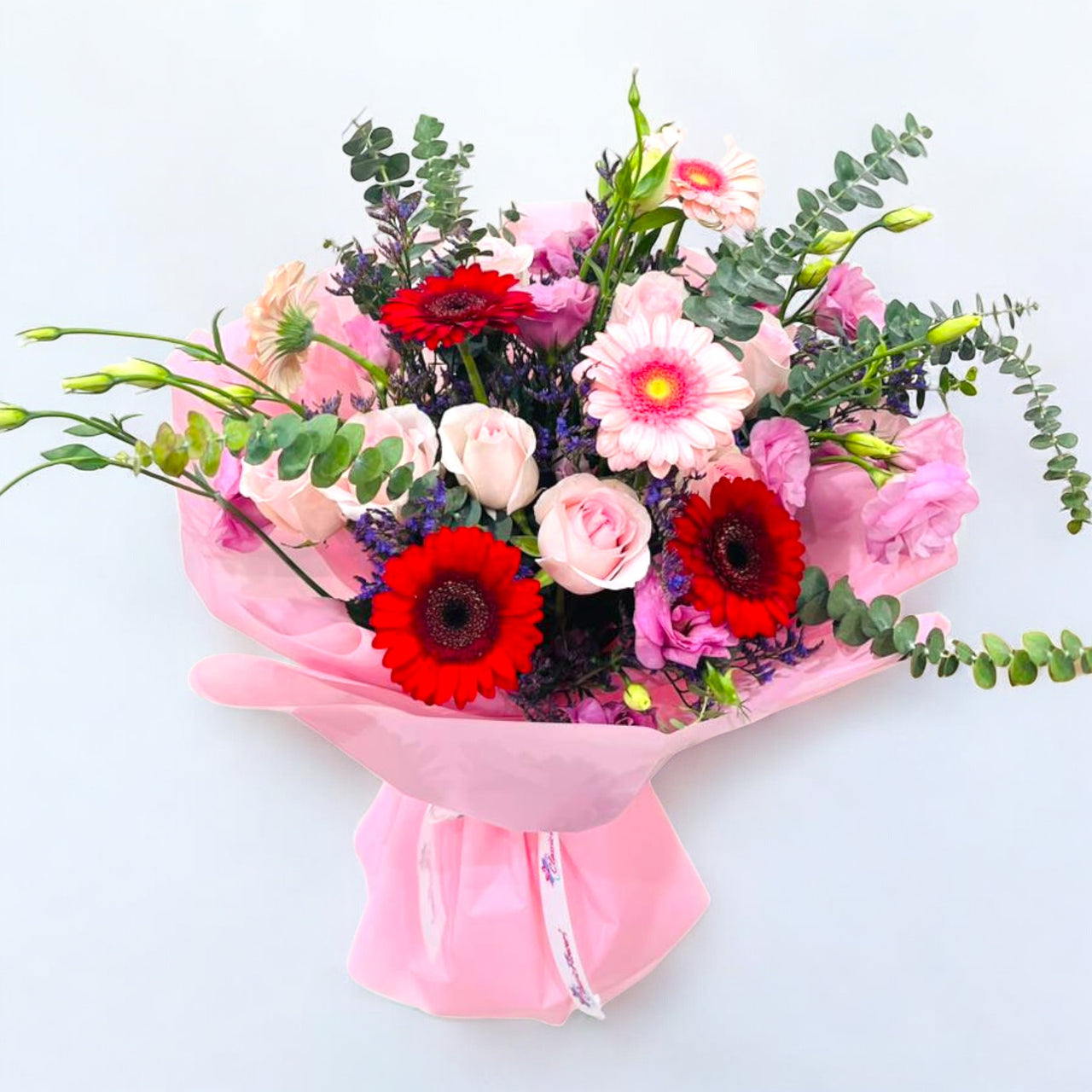 Pink Rose & Gerbera Bouquet