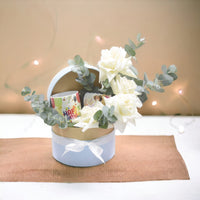 Elegant Eucalyptus Rose Combo, Symphony of Sophistication, Ohara Rose, Eucalyptus, Surprise Box, Personalized Items