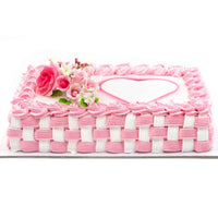 Heart-Shaped Cake
