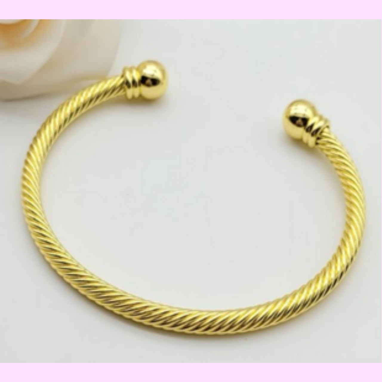 Brilliant Brass, Elegant, 18K Gold-Plated, Bracelet, Buy Brilliant Brass Online