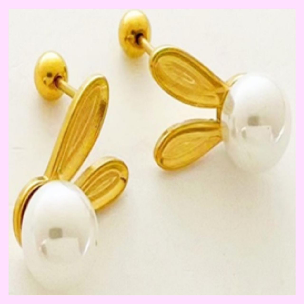 Luxury Fusion, Stainless Steel Earrings, Gleaming, 18K Gold, Buy Luxury Fusion Online
