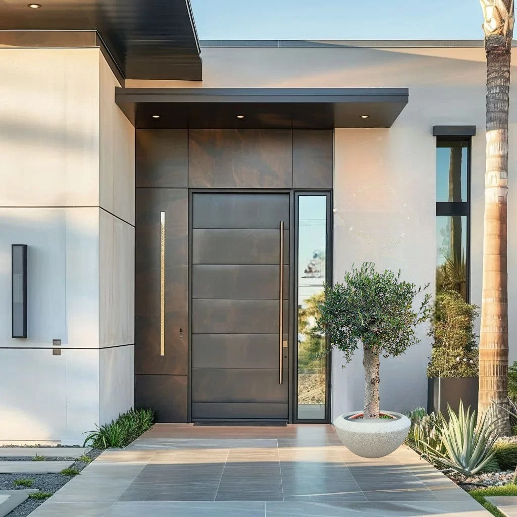 Olive Tree pom pom - 1.4/1.5m - 80-100mm - Ceramic Pot