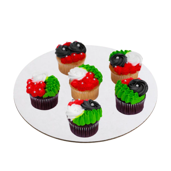 UAE Flag Day cupcakes