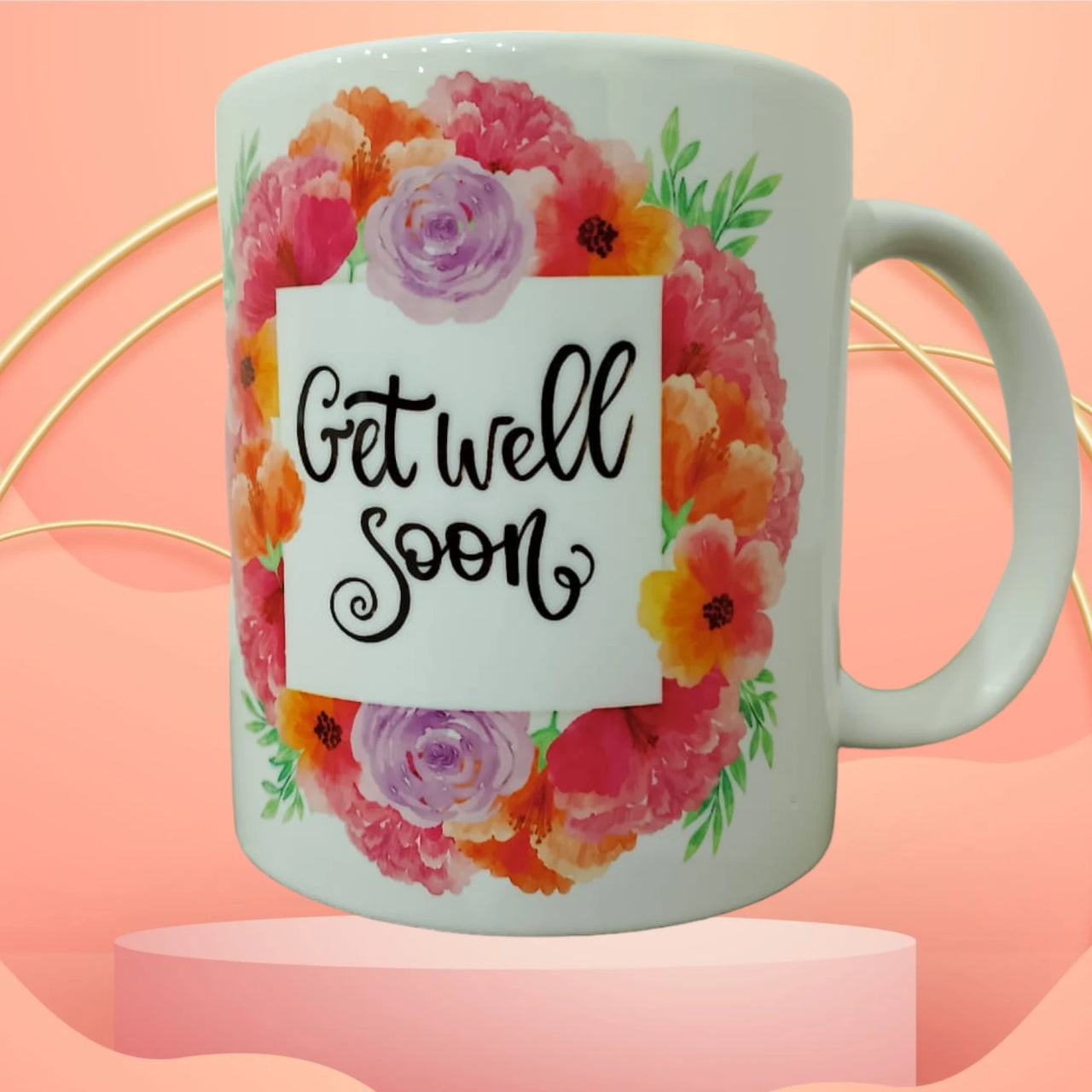 Happy Birthday, Mug, Ceramic Cup, Cheerful Design