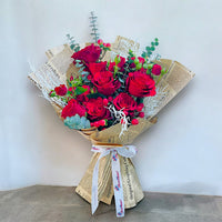 Red Rose Ornament Bouquet