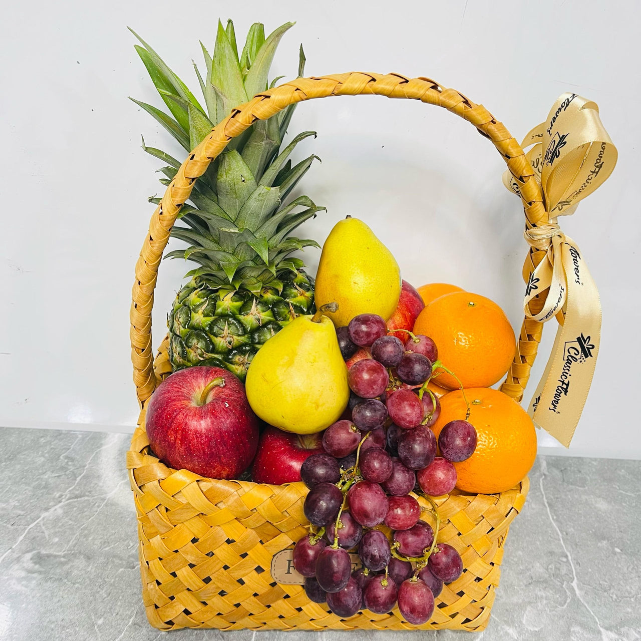 Fresh Fruit Basket with Pineapple and more