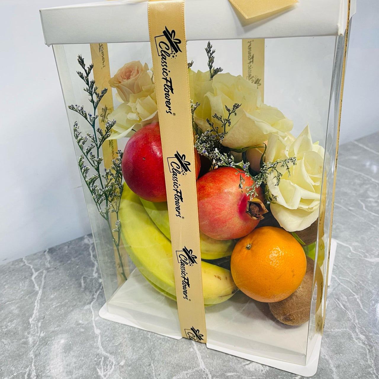 Ramadan Fruit & Floral Bento Box