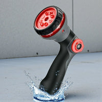 Heavy Duty Thumb Control Garden Hose Nozzle Sprayer – 8 Spray Patterns