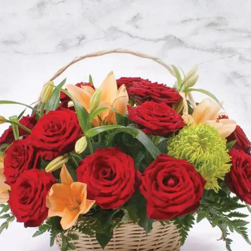 Basket of Love: Floral Arragement