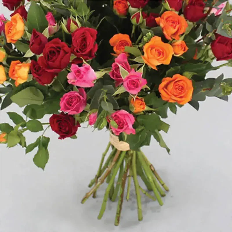 Mix Spray Roses - Hand Tied Bouquet