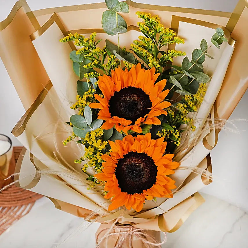 Bouquet of Sunshine: Radiant Flowers