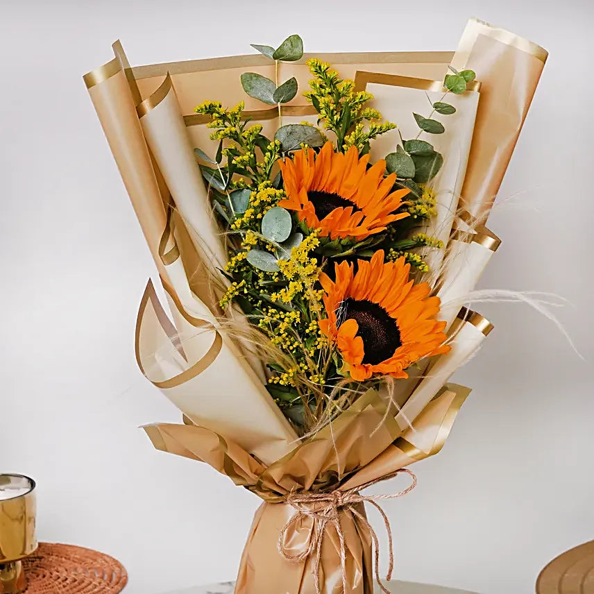 Bouquet of Sunshine: Radiant Flowers