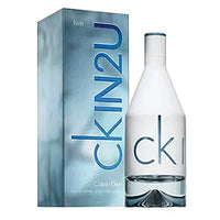 CK IN2U for Men, Calvin Klein Eau de Toilette, Men's Fragrance, Fresh Perfume, Spicy Scent