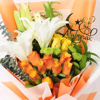 Eid blessings Orange Bouquet