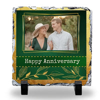 Happy Anniversary, Personalized Frame, Custom Message, Picture Display